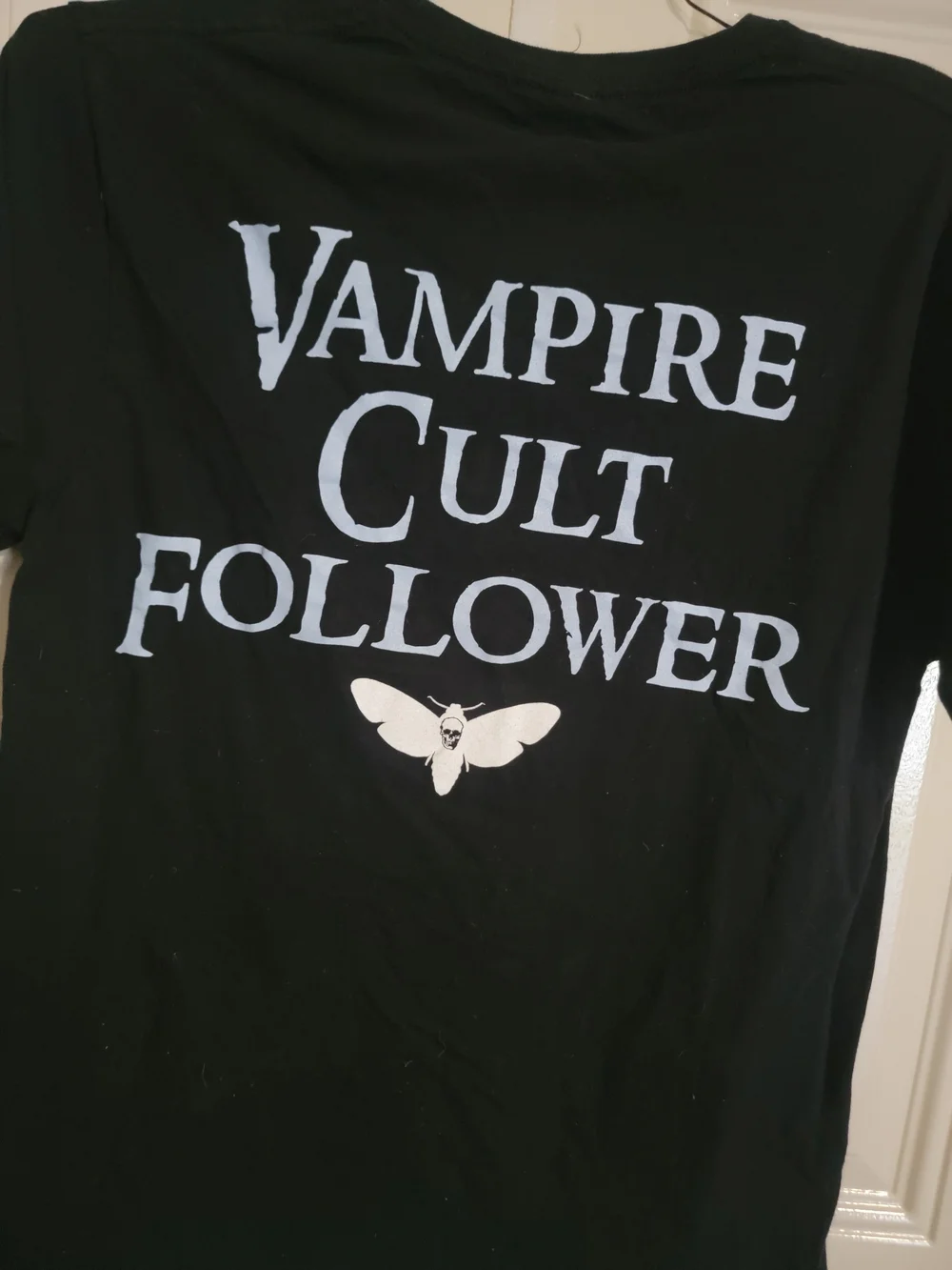 Gildan Black Cradle of Filth Graphic Tee with Red and Blue Accents - Picture 4 of 5